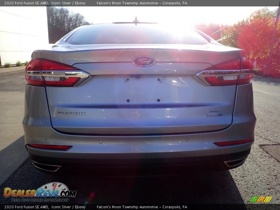 2020 Ford Fusion SE AWD Iconic Silver / Ebony Photo #3