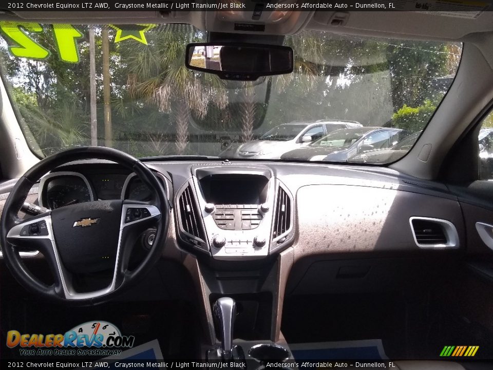 2012 Chevrolet Equinox LTZ AWD Graystone Metallic / Light Titanium/Jet Black Photo #16
