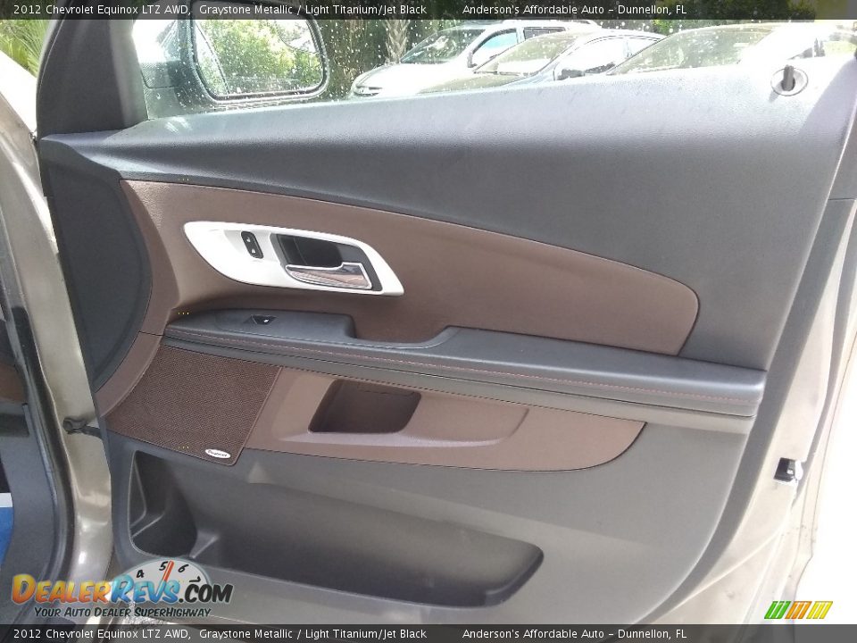 2012 Chevrolet Equinox LTZ AWD Graystone Metallic / Light Titanium/Jet Black Photo #17