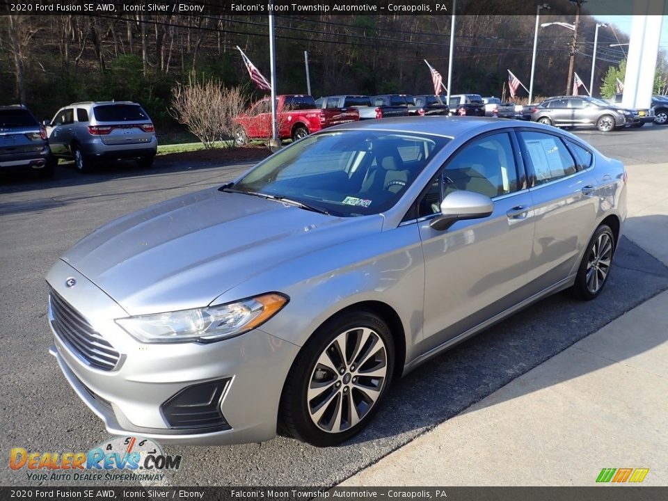 2020 Ford Fusion SE AWD Iconic Silver / Ebony Photo #7