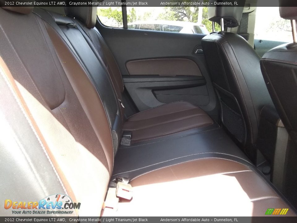 2012 Chevrolet Equinox LTZ AWD Graystone Metallic / Light Titanium/Jet Black Photo #20