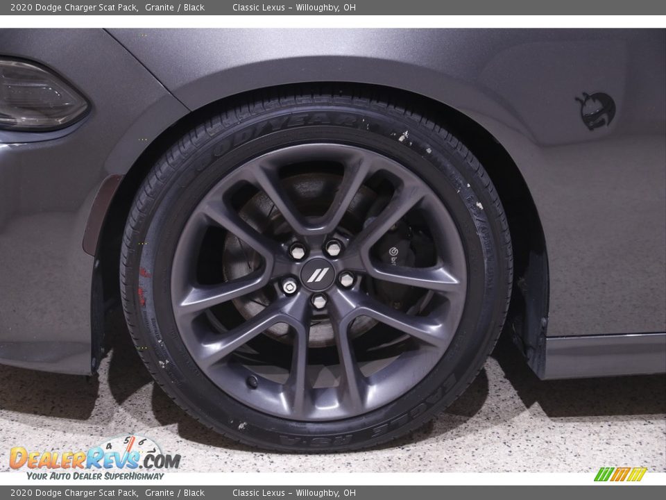 2020 Dodge Charger Scat Pack Granite / Black Photo #23