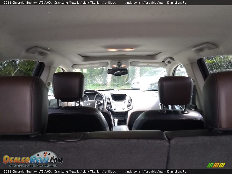 2012 Chevrolet Equinox LTZ AWD Graystone Metallic / Light Titanium/Jet Black Photo #22