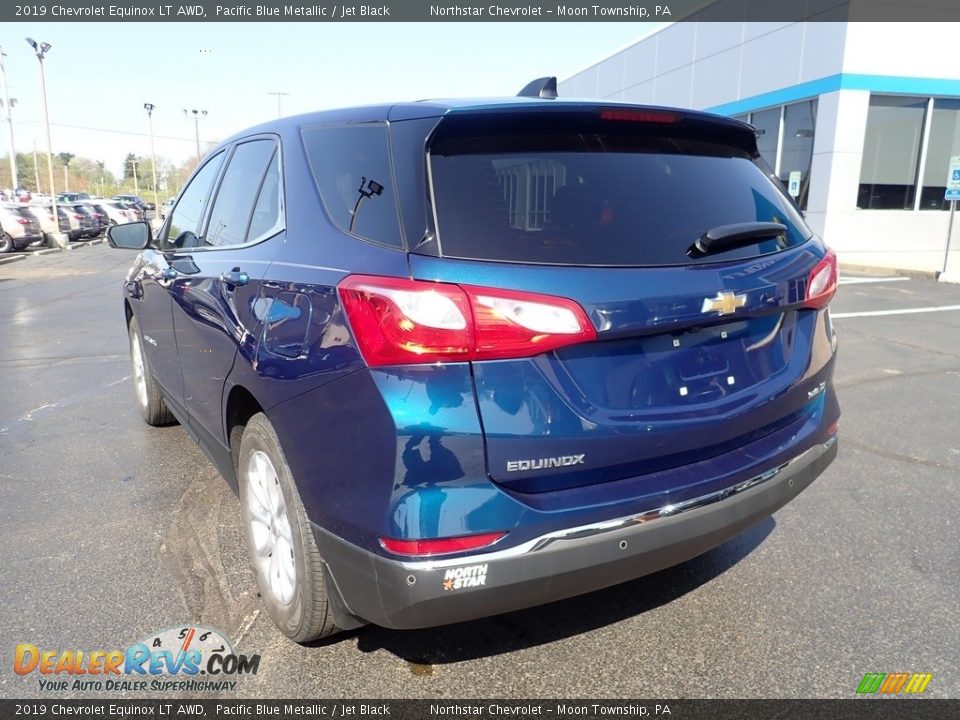 2019 Chevrolet Equinox LT AWD Pacific Blue Metallic / Jet Black Photo #5