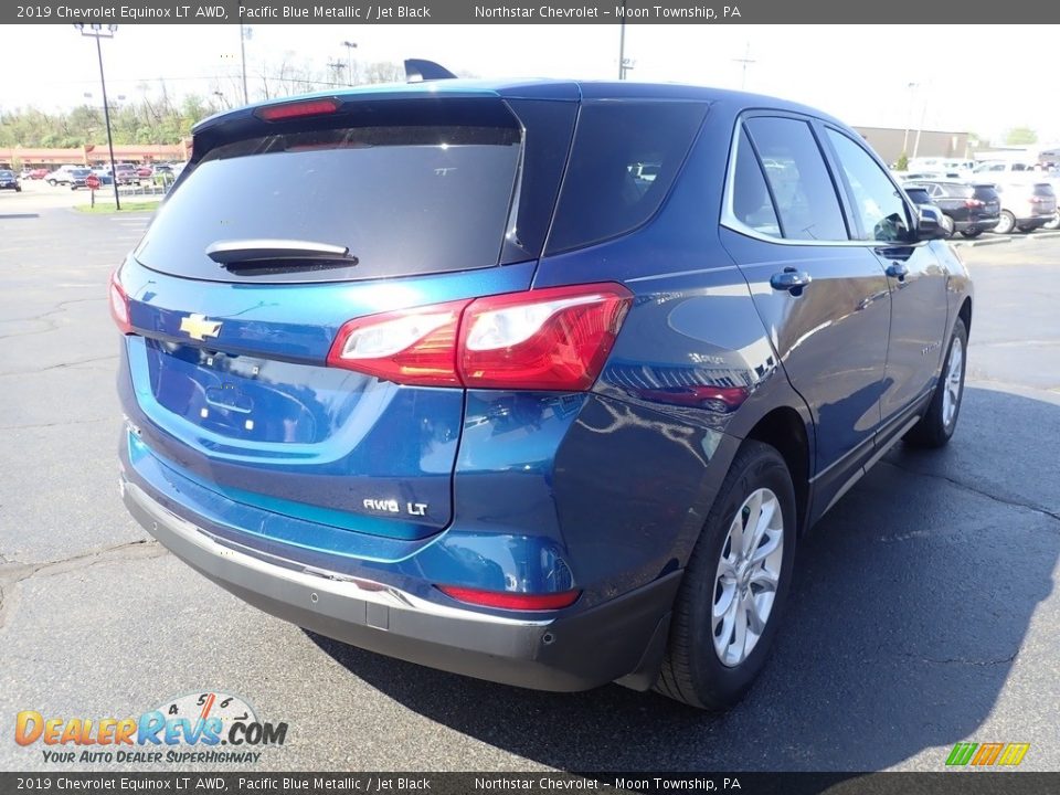 2019 Chevrolet Equinox LT AWD Pacific Blue Metallic / Jet Black Photo #8