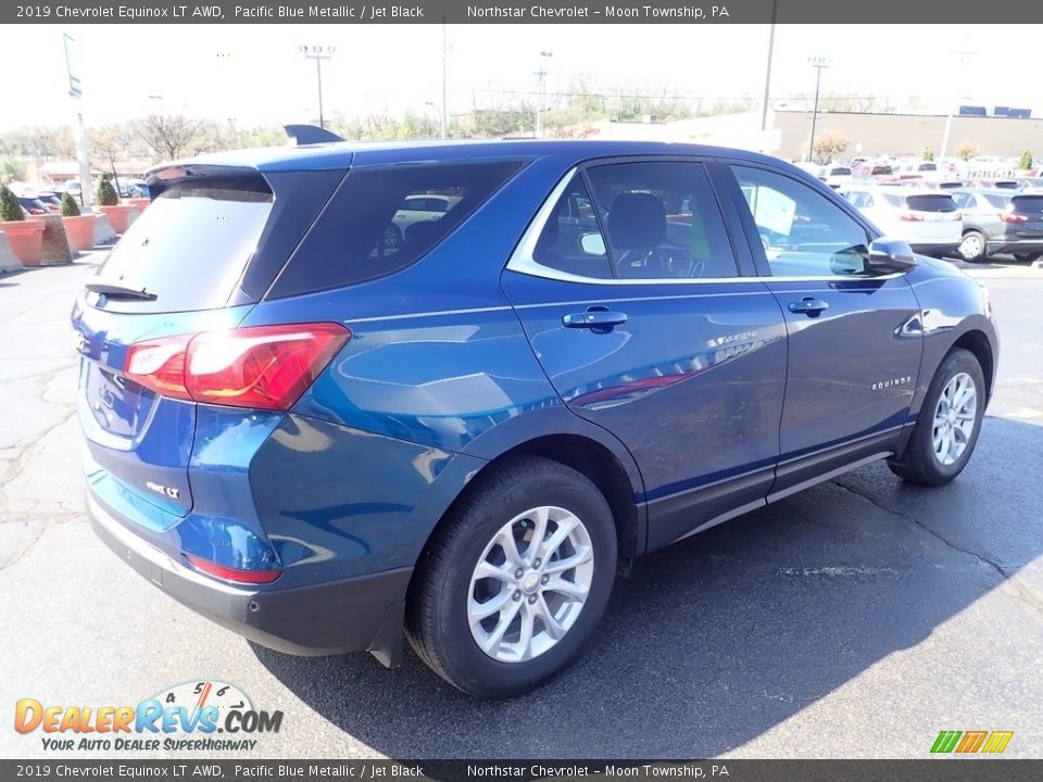 2019 Chevrolet Equinox LT AWD Pacific Blue Metallic / Jet Black Photo #9