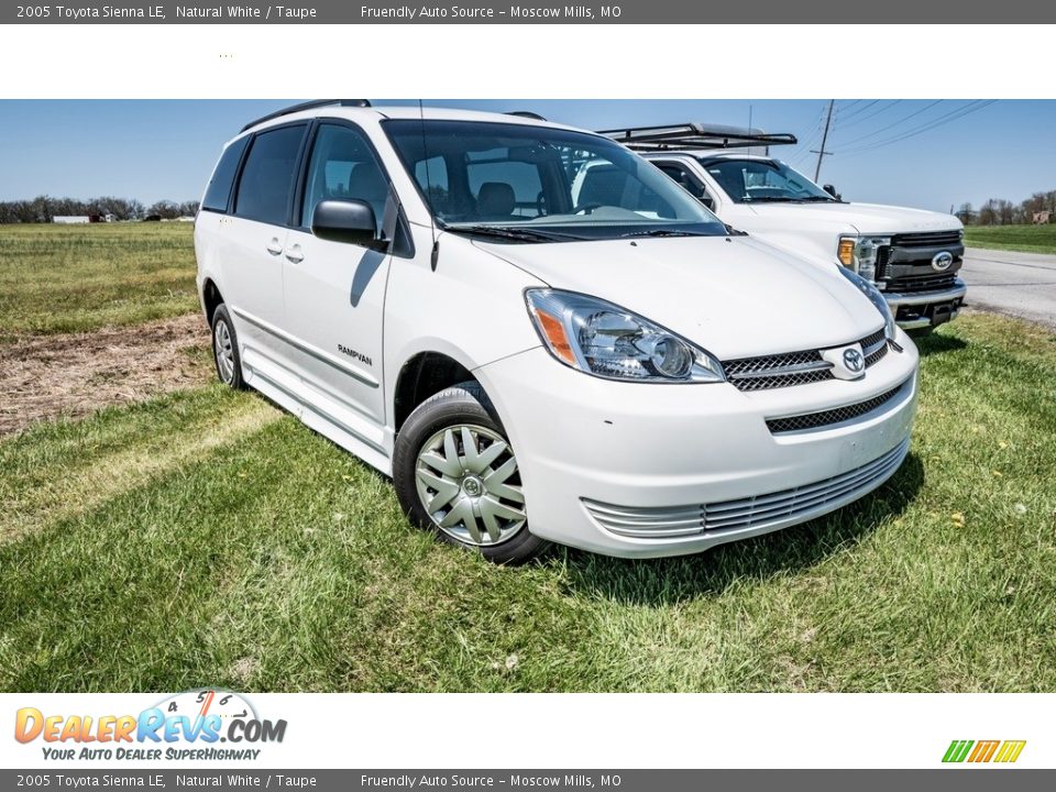 2005 Toyota Sienna LE Natural White / Taupe Photo #1