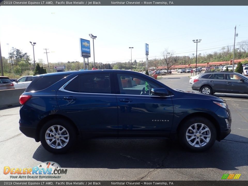 2019 Chevrolet Equinox LT AWD Pacific Blue Metallic / Jet Black Photo #10