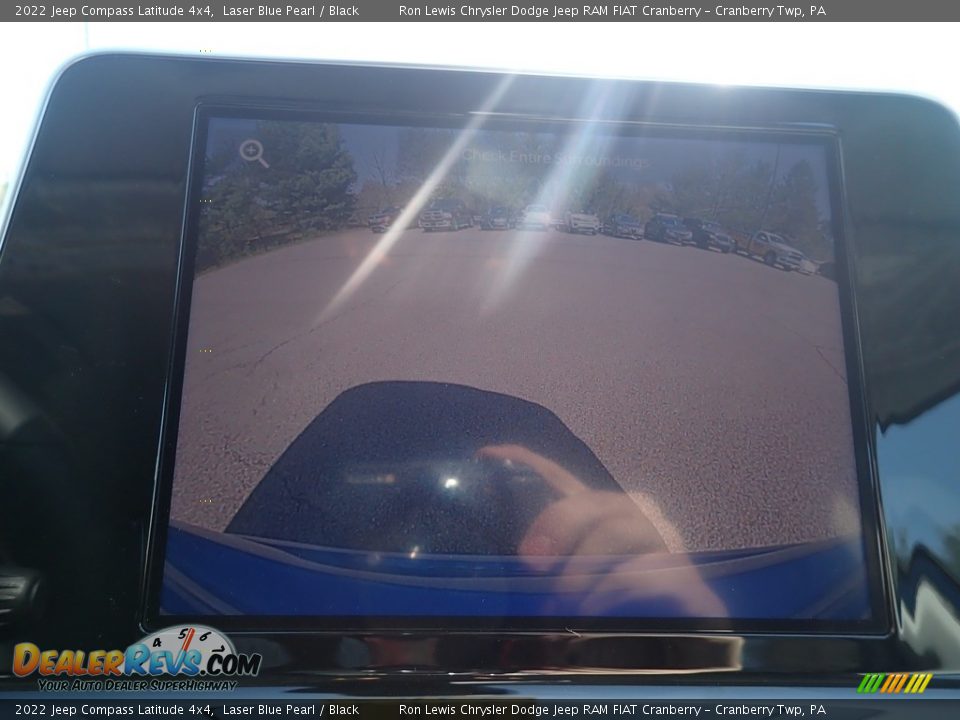 2022 Jeep Compass Latitude 4x4 Laser Blue Pearl / Black Photo #18
