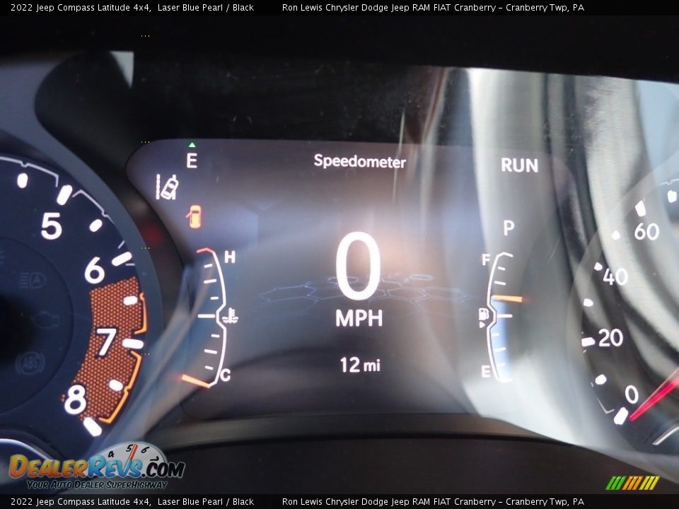 2022 Jeep Compass Latitude 4x4 Laser Blue Pearl / Black Photo #19