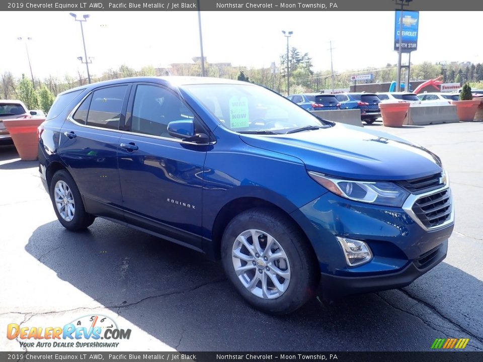 2019 Chevrolet Equinox LT AWD Pacific Blue Metallic / Jet Black Photo #11