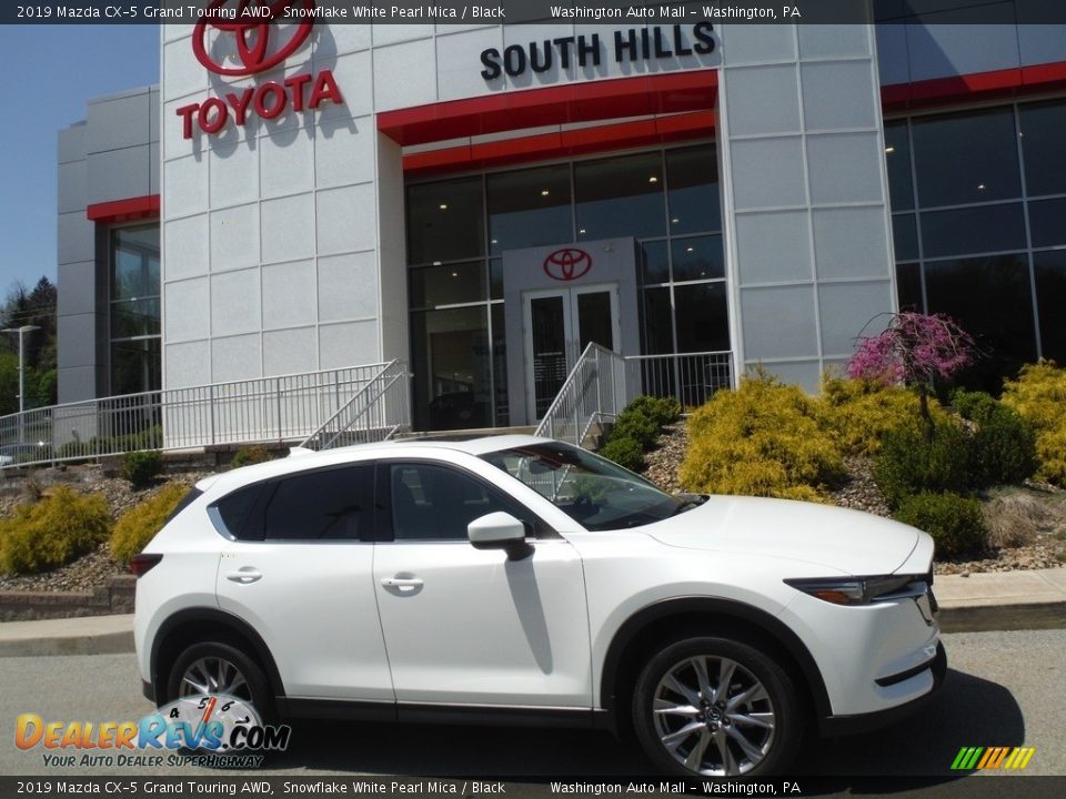 2019 Mazda CX-5 Grand Touring AWD Snowflake White Pearl Mica / Black Photo #2