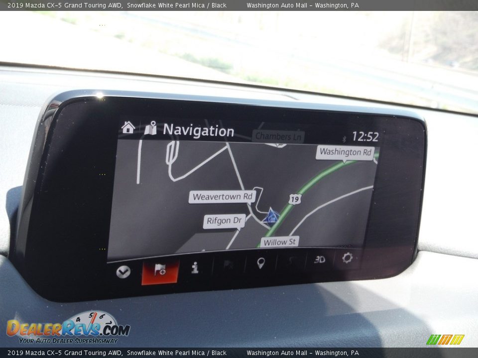 2019 Mazda CX-5 Grand Touring AWD Snowflake White Pearl Mica / Black Photo #4