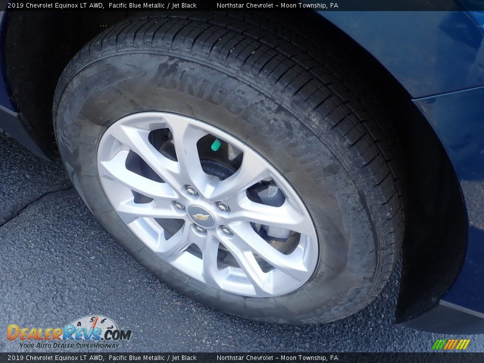 2019 Chevrolet Equinox LT AWD Pacific Blue Metallic / Jet Black Photo #14