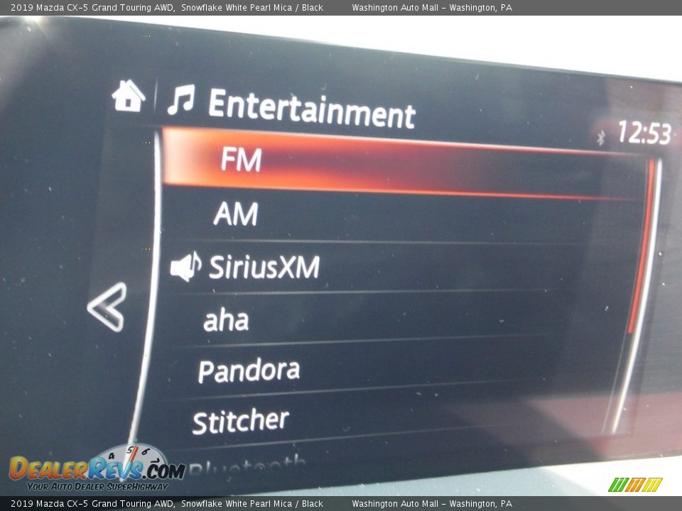 2019 Mazda CX-5 Grand Touring AWD Snowflake White Pearl Mica / Black Photo #6