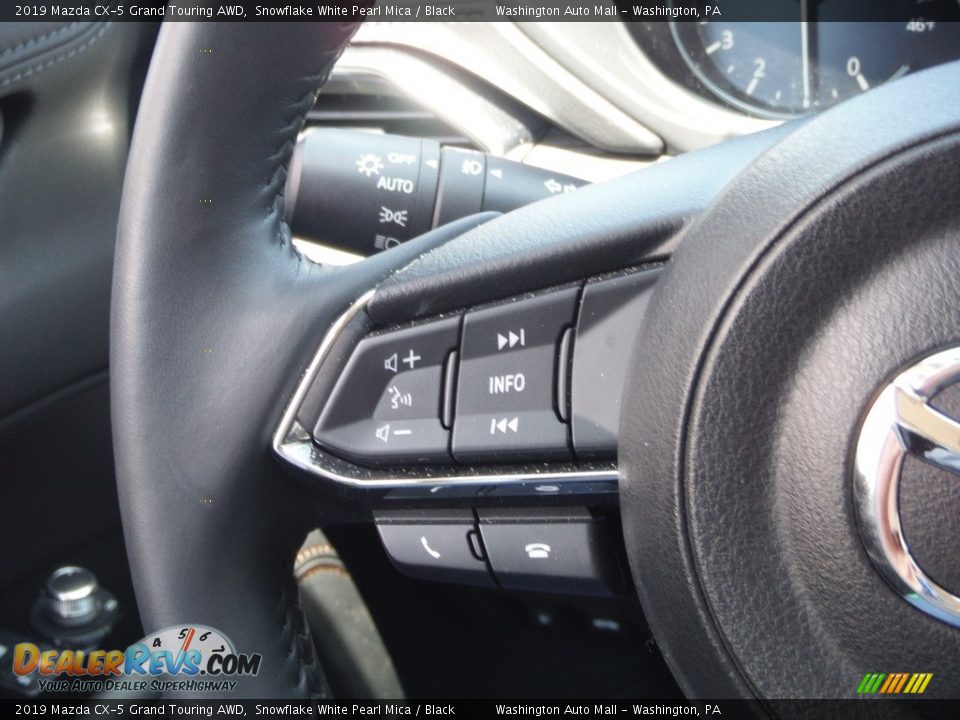 2019 Mazda CX-5 Grand Touring AWD Snowflake White Pearl Mica / Black Photo #9