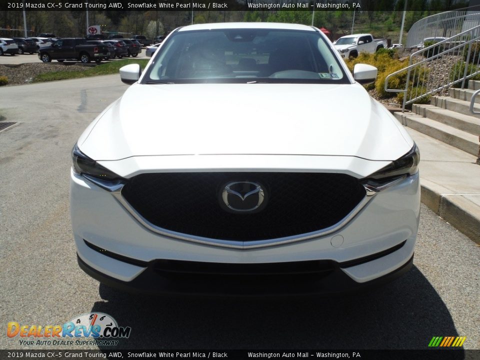 2019 Mazda CX-5 Grand Touring AWD Snowflake White Pearl Mica / Black Photo #12