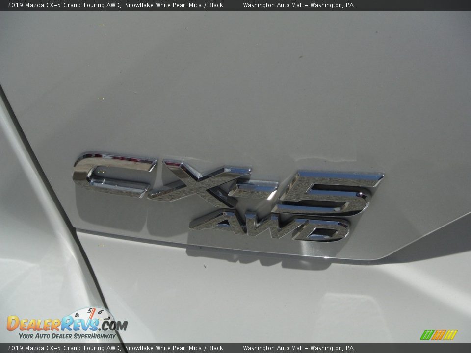 2019 Mazda CX-5 Grand Touring AWD Snowflake White Pearl Mica / Black Photo #15