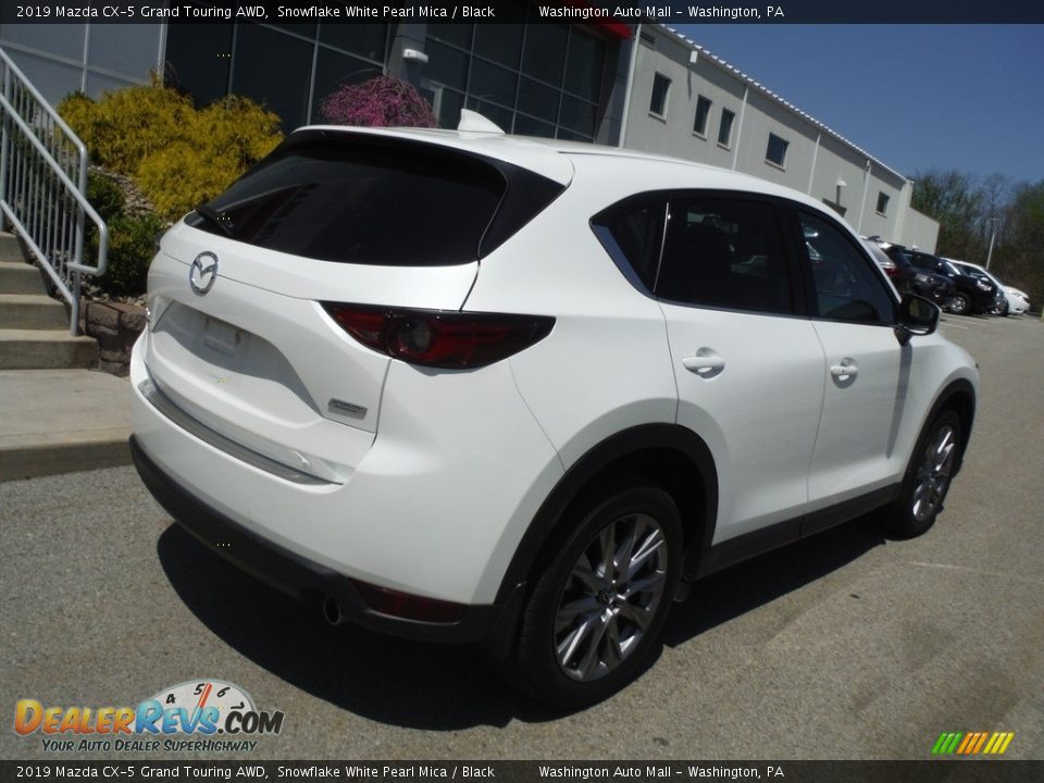 2019 Mazda CX-5 Grand Touring AWD Snowflake White Pearl Mica / Black Photo #16