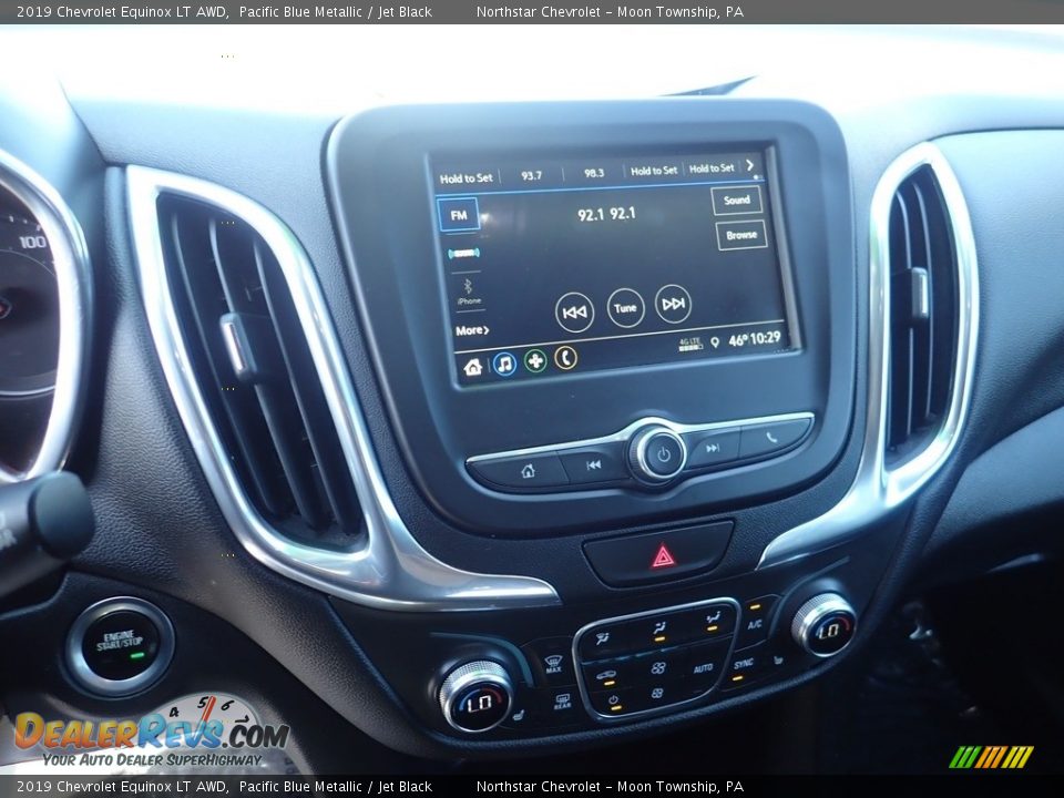 2019 Chevrolet Equinox LT AWD Pacific Blue Metallic / Jet Black Photo #27