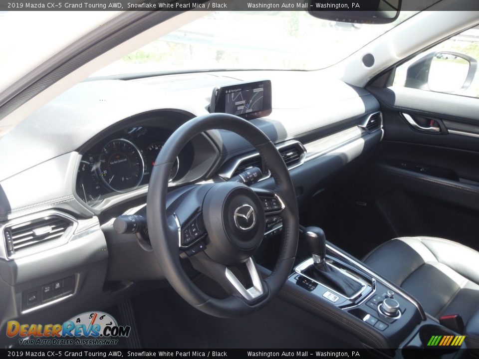 2019 Mazda CX-5 Grand Touring AWD Snowflake White Pearl Mica / Black Photo #18