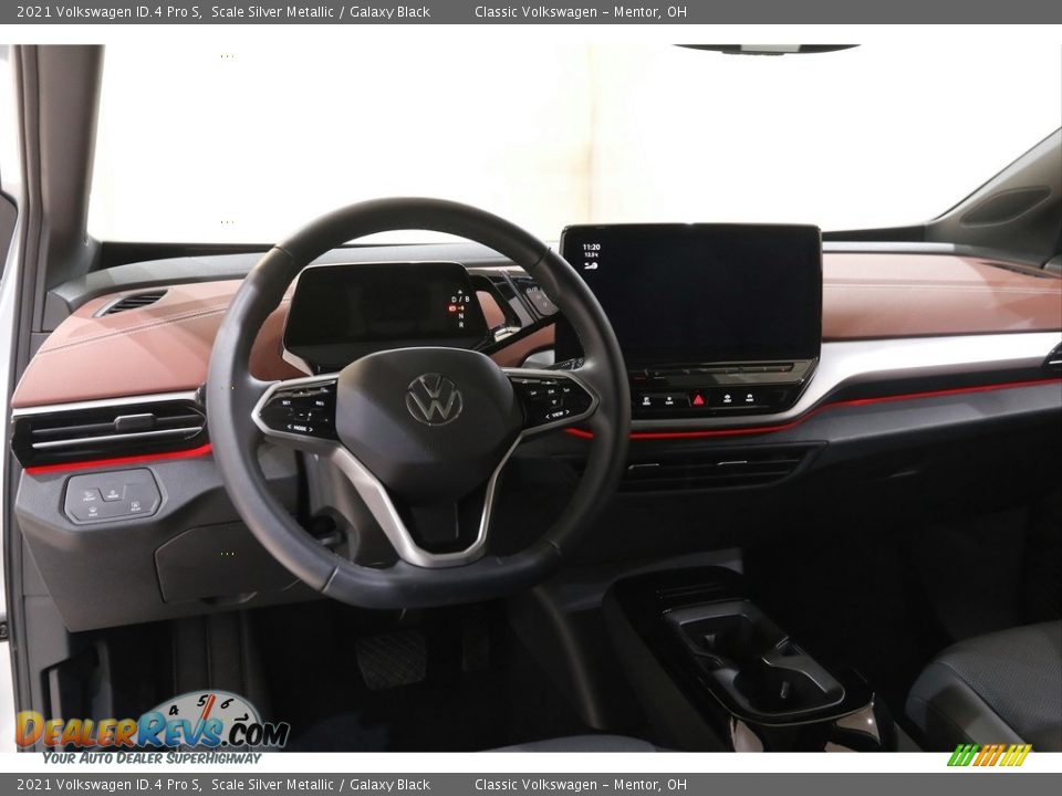 Dashboard of 2021 Volkswagen ID.4 Pro S Photo #6