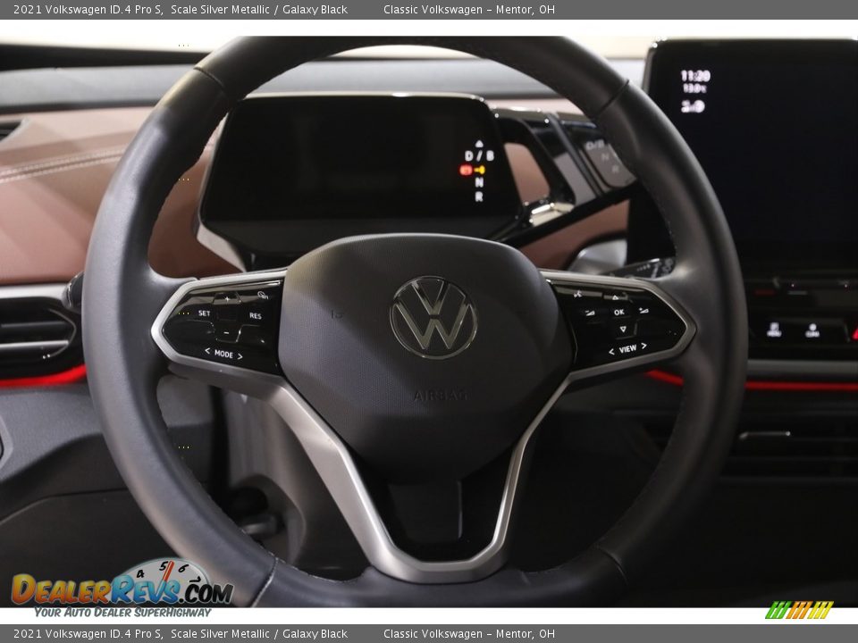 2021 Volkswagen ID.4 Pro S Steering Wheel Photo #7