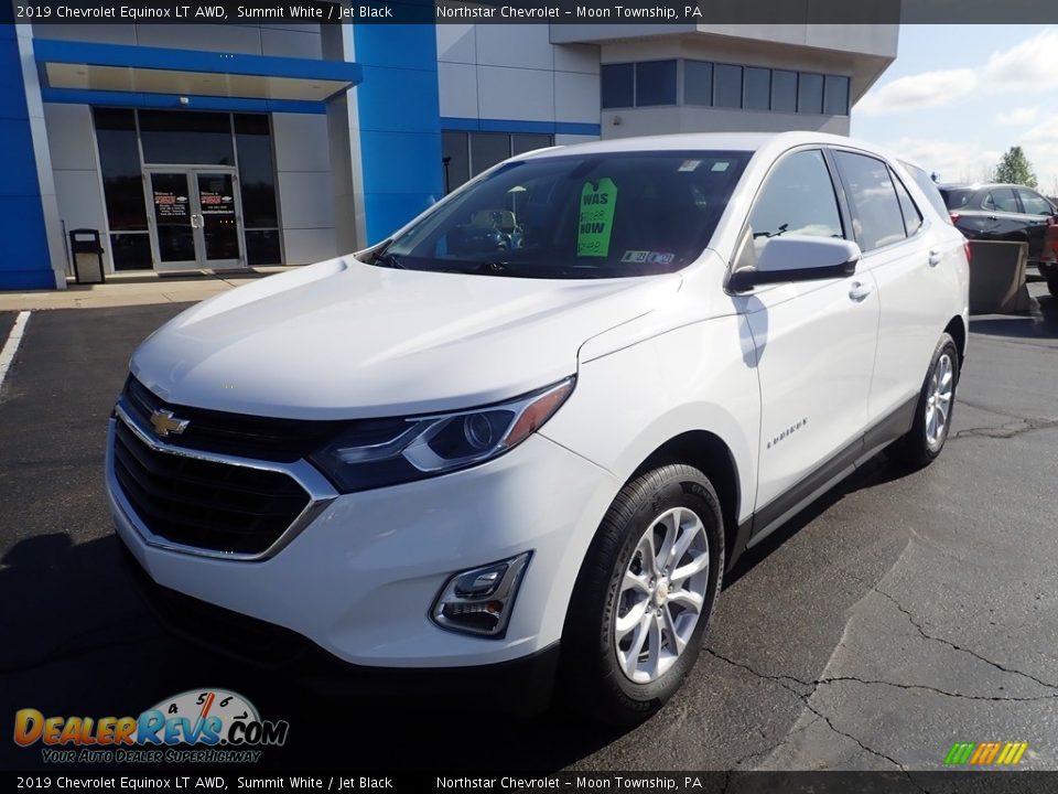 2019 Chevrolet Equinox LT AWD Summit White / Jet Black Photo #2