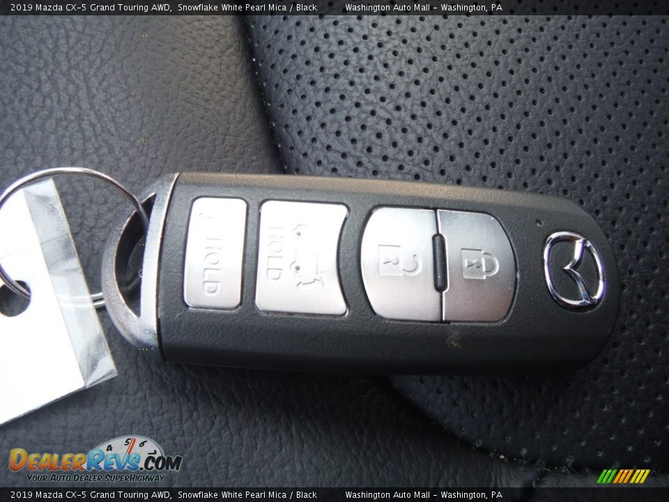 2019 Mazda CX-5 Grand Touring AWD Snowflake White Pearl Mica / Black Photo #28