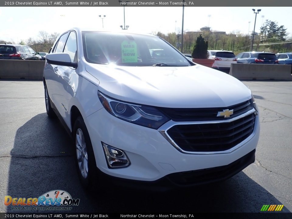 2019 Chevrolet Equinox LT AWD Summit White / Jet Black Photo #12