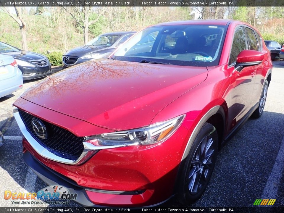 2019 Mazda CX-5 Grand Touring AWD Soul Red Crystal Metallic / Black Photo #1