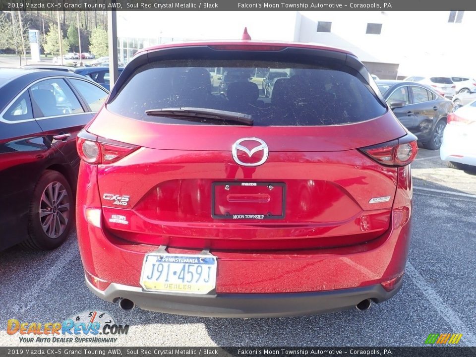 2019 Mazda CX-5 Grand Touring AWD Soul Red Crystal Metallic / Black Photo #3