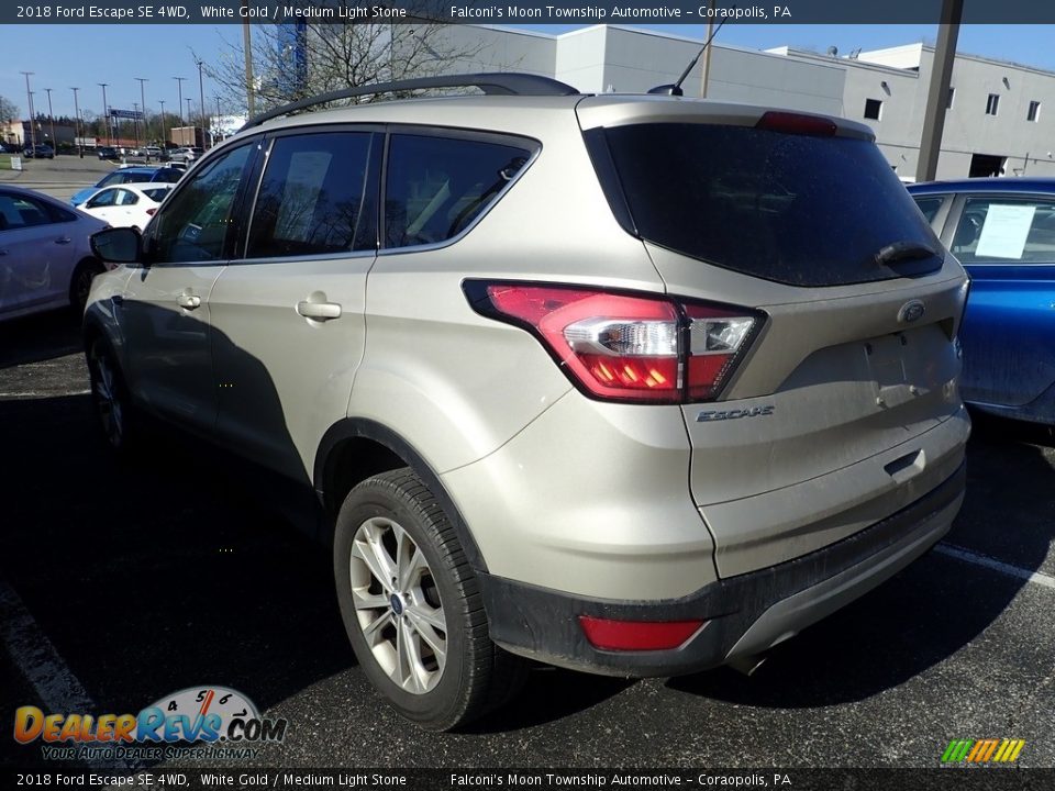 2018 Ford Escape SE 4WD White Gold / Medium Light Stone Photo #2