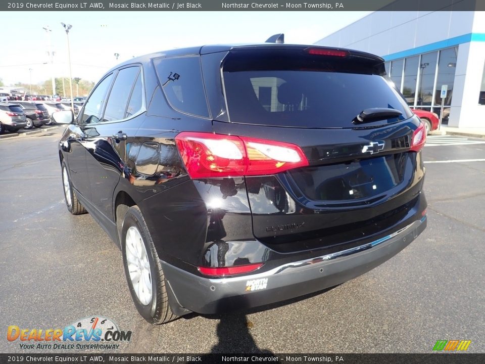 2019 Chevrolet Equinox LT AWD Mosaic Black Metallic / Jet Black Photo #5