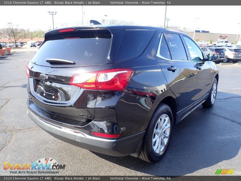 2019 Chevrolet Equinox LT AWD Mosaic Black Metallic / Jet Black Photo #8