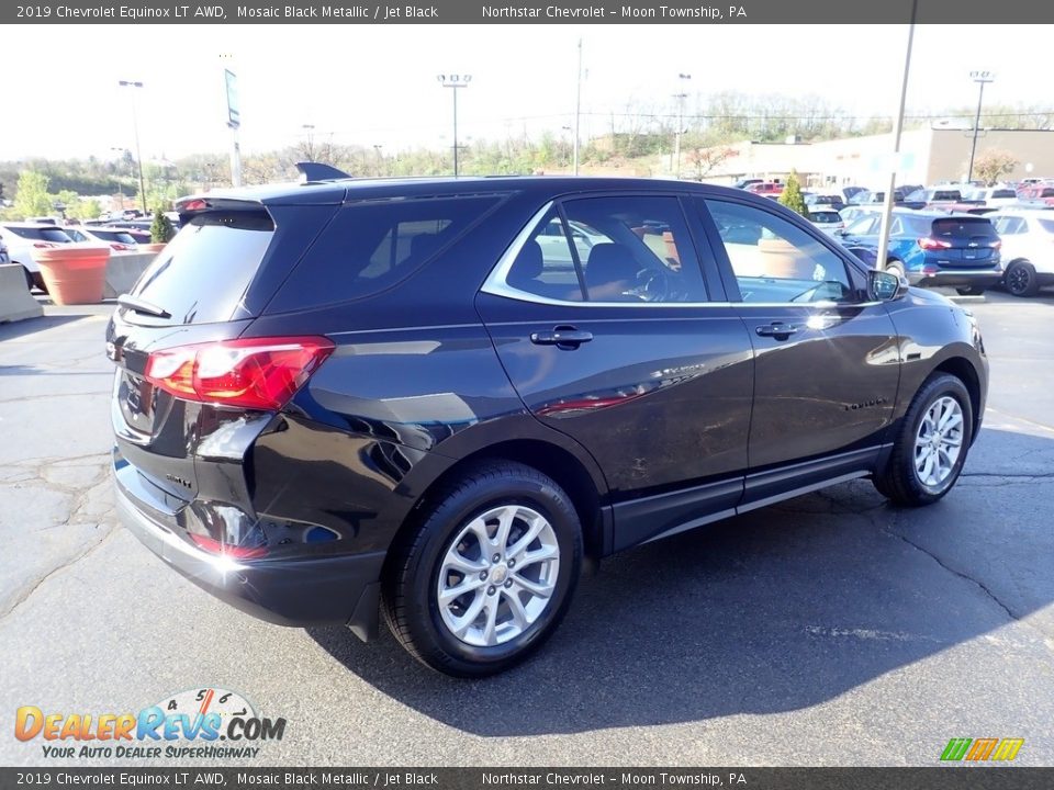 2019 Chevrolet Equinox LT AWD Mosaic Black Metallic / Jet Black Photo #9