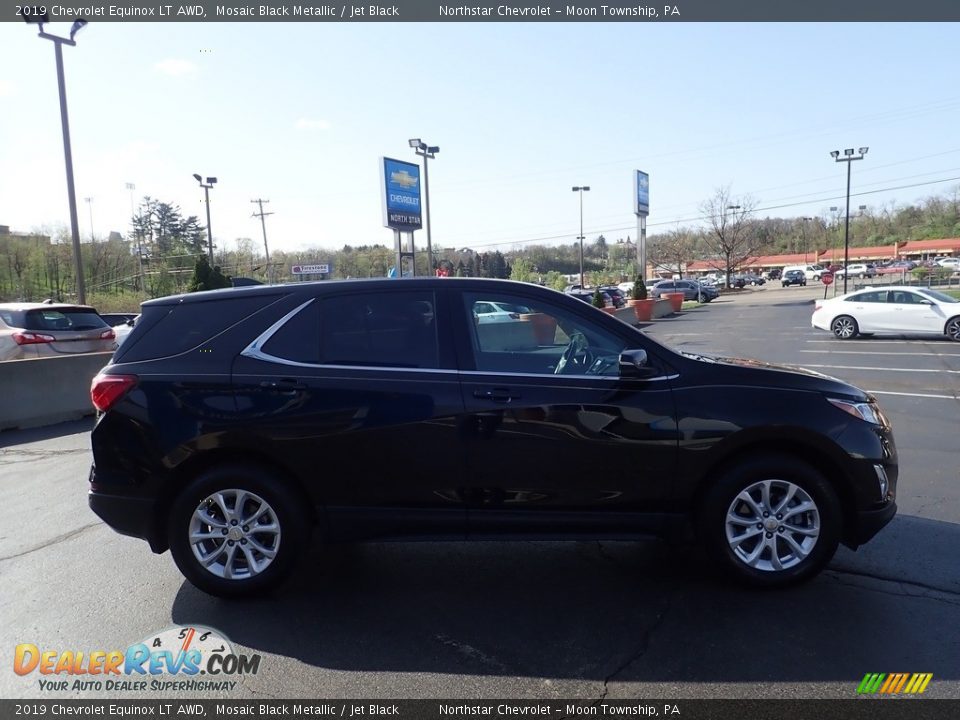 2019 Chevrolet Equinox LT AWD Mosaic Black Metallic / Jet Black Photo #10