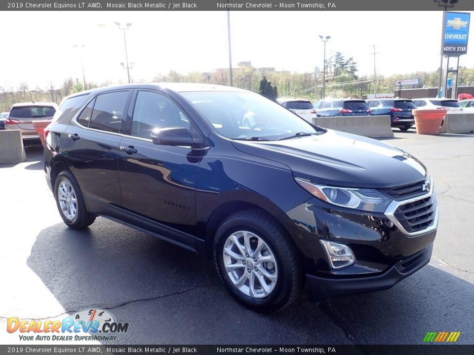 2019 Chevrolet Equinox LT AWD Mosaic Black Metallic / Jet Black Photo #11