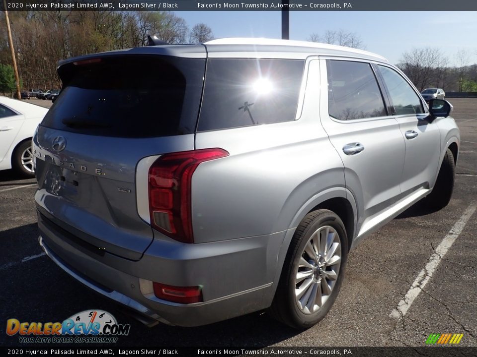 2020 Hyundai Palisade Limited AWD Lagoon Silver / Black Photo #2