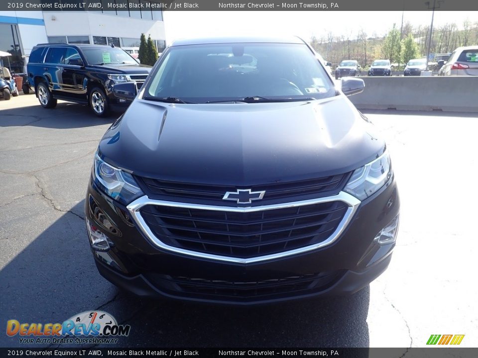 2019 Chevrolet Equinox LT AWD Mosaic Black Metallic / Jet Black Photo #13