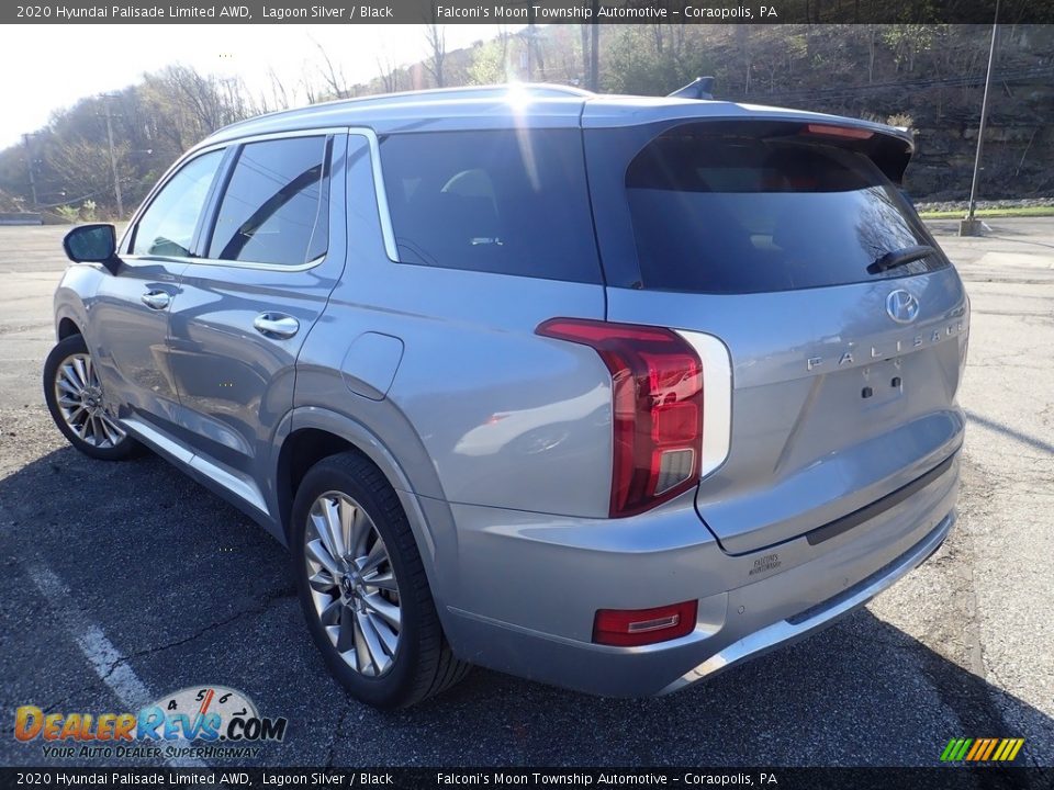 2020 Hyundai Palisade Limited AWD Lagoon Silver / Black Photo #4