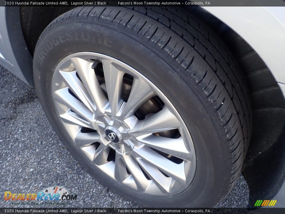 2020 Hyundai Palisade Limited AWD Lagoon Silver / Black Photo #5