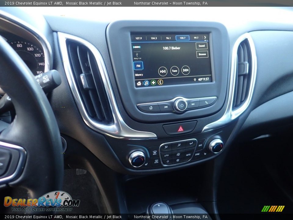 2019 Chevrolet Equinox LT AWD Mosaic Black Metallic / Jet Black Photo #27