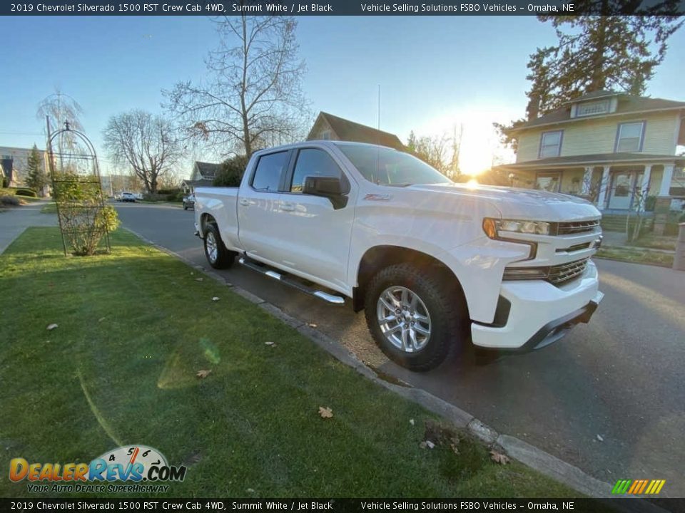 2019 Chevrolet Silverado 1500 RST Crew Cab 4WD Summit White / Jet Black Photo #1