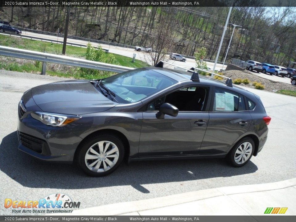 2020 Subaru Impreza 5-Door Magnetite Gray Metallic / Black Photo #12