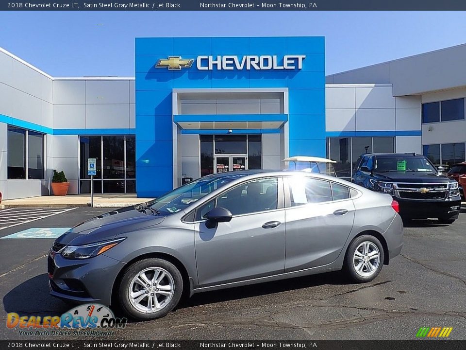 2018 Chevrolet Cruze LT Satin Steel Gray Metallic / Jet Black Photo #1