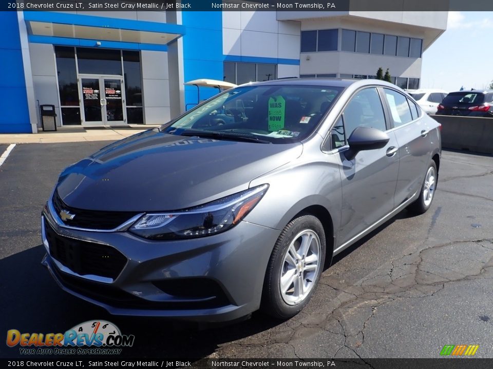 2018 Chevrolet Cruze LT Satin Steel Gray Metallic / Jet Black Photo #2