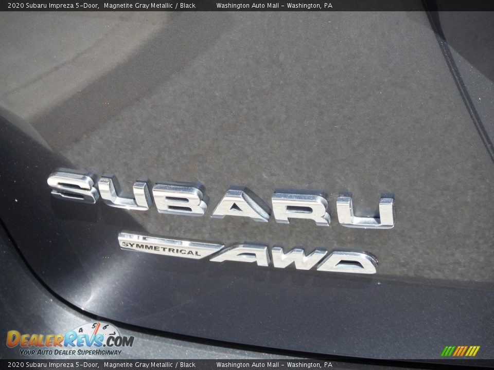 2020 Subaru Impreza 5-Door Magnetite Gray Metallic / Black Photo #16