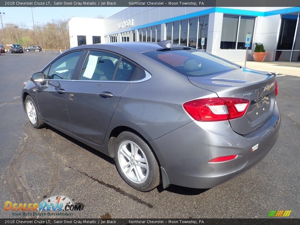 2018 Chevrolet Cruze LT Satin Steel Gray Metallic / Jet Black Photo #4