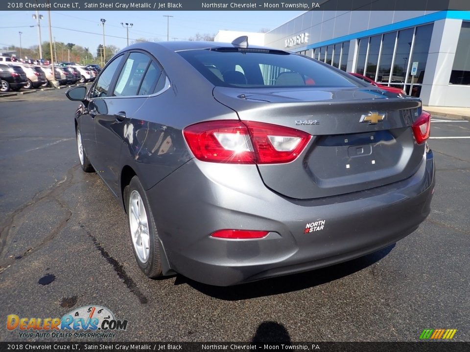 2018 Chevrolet Cruze LT Satin Steel Gray Metallic / Jet Black Photo #5